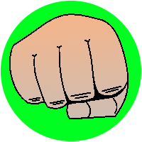 visuel du second bonus : un poing